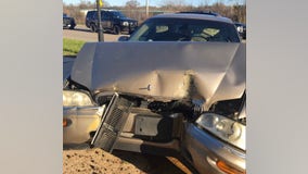 Two men crash car in Round Rock while fleeing from WilCo police