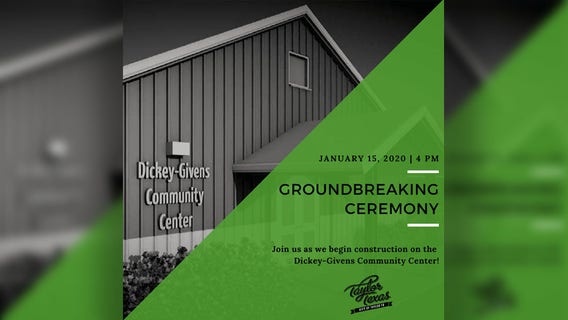 City of Taylor holding groundbreaking ceremony for new Dickey-Givens Community Center