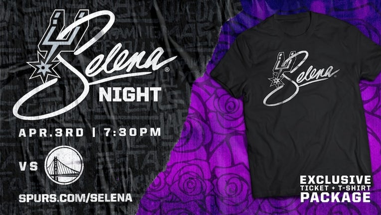 Selena quintanilla shop spurs shirt