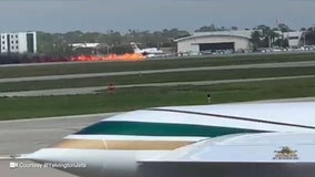 Runways shut down after small plane lands on belly at Daytona Beach airport