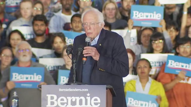 Bernie Sanders visits Austin after winning in Nevada