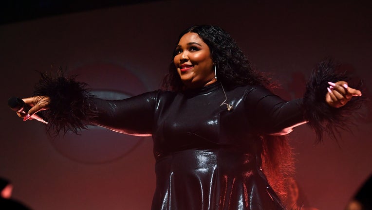 LOS ANGELES, CALIFORNIA - JANUARY 23: Lizzo performs onstage during Spotify Hosts