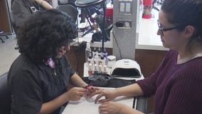 Class Act: Manor Senior High School gives students opportunity to become hairstylists, nail technicians