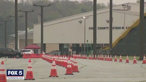 Georgia opens first drive-thru COVID-19 testing site