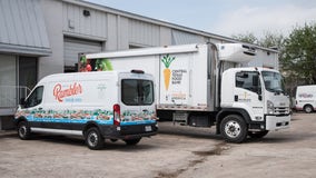 700 cases of Rambling Sparkling Water donated to Central Texas Food Bank