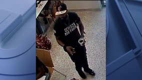 Search for armed suspect who stole purses in Texas State dining hall