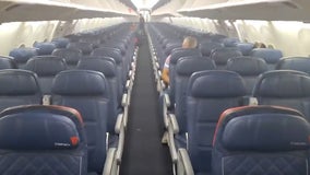 Passenger posts video of 'mostly empty' flight to Orlando amid coronavirus