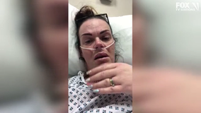 Pregnant woman with COVID-19 urges people to stay inside in harrowing video