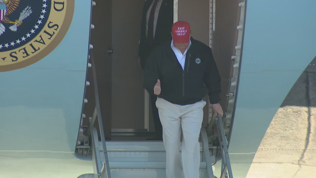 President Trump tours the CDC in Atlanta