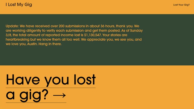 FOX 7 Austin interview with the creators of 'I Lost My Gig' website