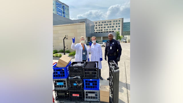 Eanes ISD donates iPads to Dell Seton Medical Center