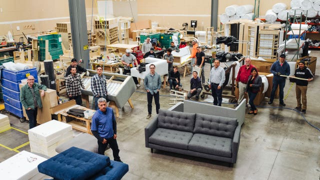 Austin furniture store makes masks for healthcare professionals in Texas