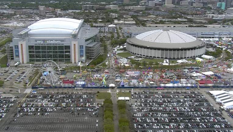 Rodeo Houston aerials