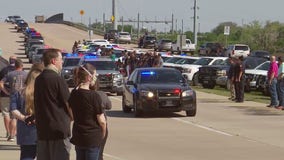 Fallen San Marcos PD officer makes final trip home, public invited to pay respects along route