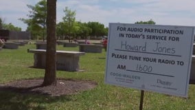 Pflugerville funeral home hosts drive-up funerals to allow more people the chance to say goodbye