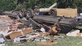 Tornado rips through Blanco County RV park