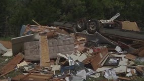 Round Mountain RV park residents begin recovery effort after EF-1 tornado