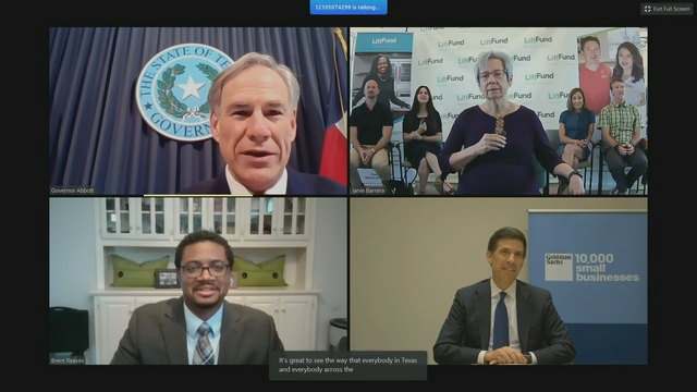 Gov. Abbott announces $50 million in emergency loans for small businesses in Texas