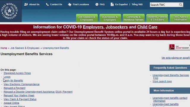 FOX 7 Discussion: Texas Workforce Commission and the unemployment backlog
