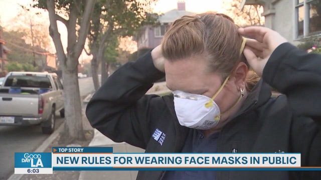 Garcetti says essential employees must wear face coverings starting Friday