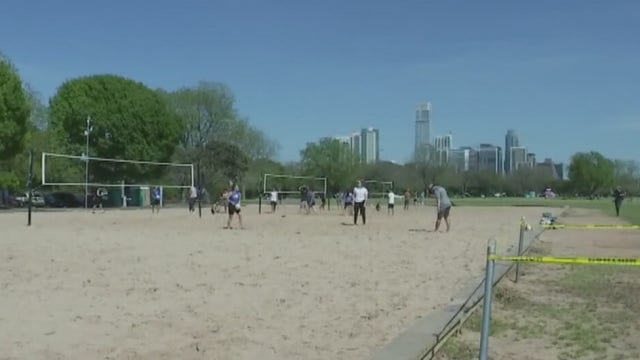 Mayor Adler urges social distancing at parks and trails, it’s the law