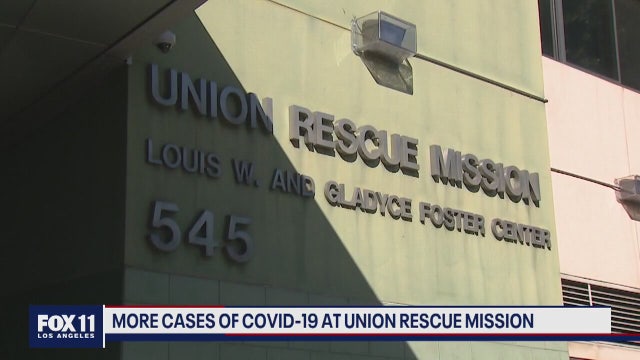 More cases of COVID-19 at Union Rescue Mission