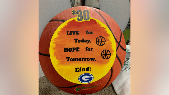 Georgetown Lady Eagles host "Hoops for Hope" community scavenger hunt
