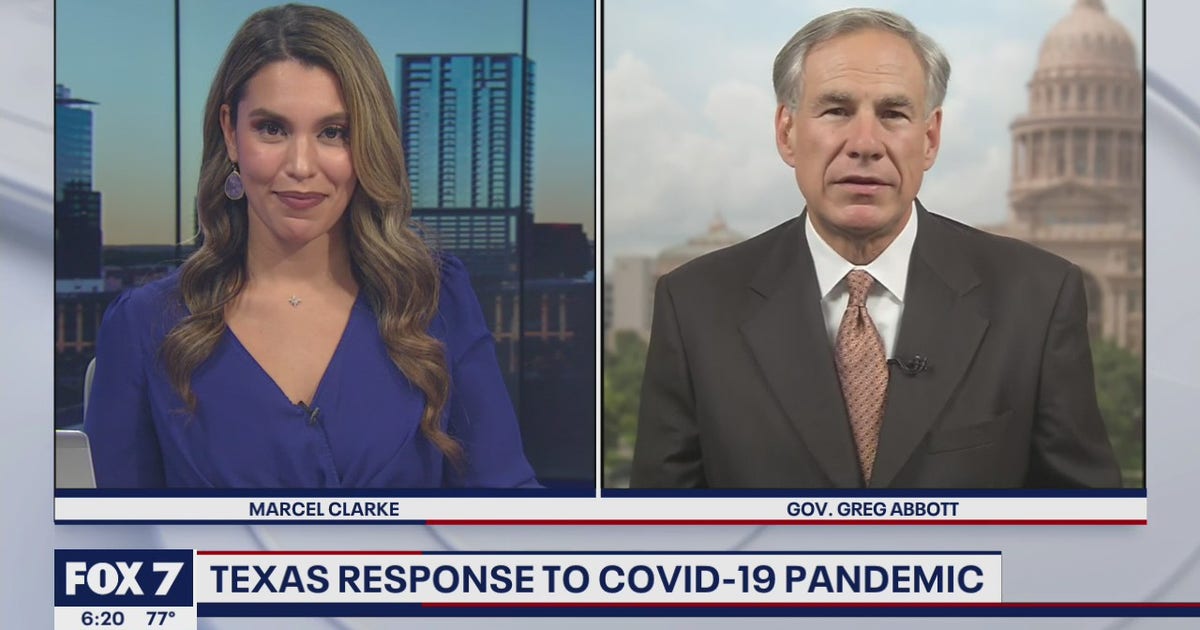 FOX 7 Discussion: Gov. Abbott on Texas’s response to COVID-19 pandemic ...