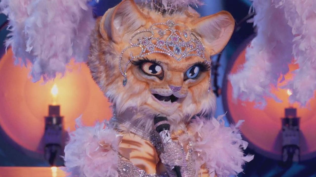 Platinum-selling opera singer revealed as Miss Kitty on 'The Masked ...