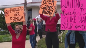 Nail salon owners hoping to reopen soon