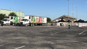 Central Texas Food Bank holds distribution event as need continues