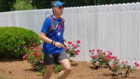 Georgia teacher running more than 50 miles to visit all of his students