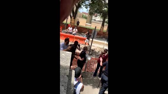 Black Lives Matter protesters clash with HPD Chief of Police Art Acevedo