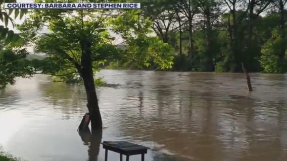 Creeks, rivers across Central Texas fill with rain over Memorial Day weekend
