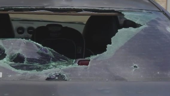 Hail storm in Georgetown damages homes, vehicles