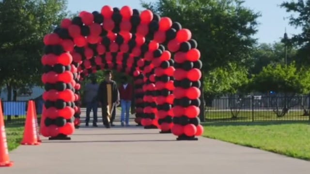 Round Rock ISD holds one of the first in-person graduation ceremonies in Central Texas