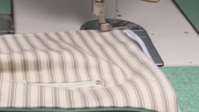 Group of Texas women form company to make masks with zippers