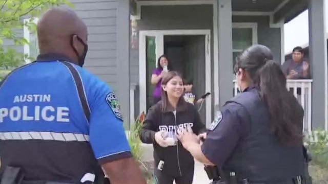 APD, Travis County Constables hold birthday parade for kids
