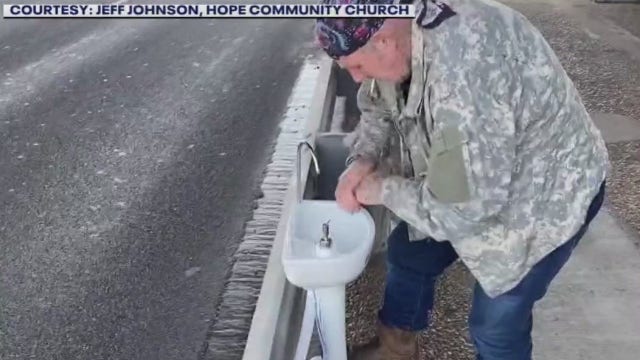 Atlanta nonprofit distributes portable sinks in Austin to help homeless wash their hands