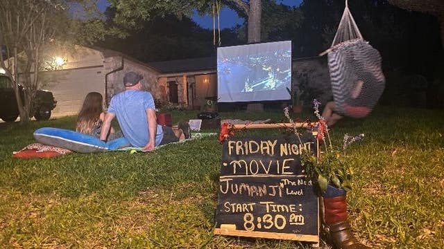 Austin woman bringing free outdoor movie nights to community
