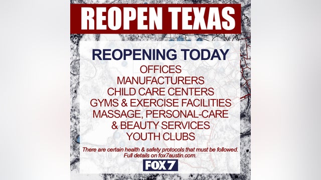 Texas bars can reopen May 22; restaurants allowed at 50 percent capacity