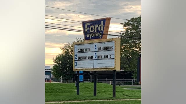 On its first night of reopening, Ford-Wyoming drive-in served cease-and-desist order by police