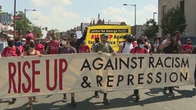 Protesters march in Philly; more than 2 dozen arrested at Municipal Services Building