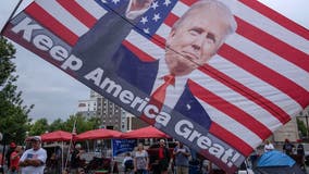 Trump comeback rally features empty seats, staff infections