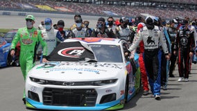 NASCAR race begins after show of support for Bubba Wallace