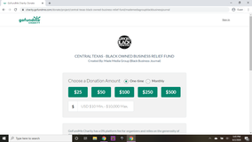 GoFundMe campaign set up for Austin area black-owned businesses affected by COVID-19, recent protests