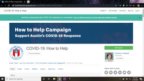 How to Help: Austin launches campaign to connect volunteers, donors, organizations responding to COVID-19