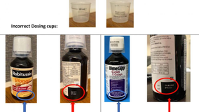 Children’s Robitussin products recalled over incorrect dosing cups