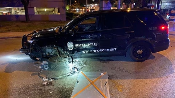 Accused drunk driver slams into first responders during Austin protests