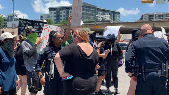 Protests in Austin continue over George Floyd, Mike Ramos deaths